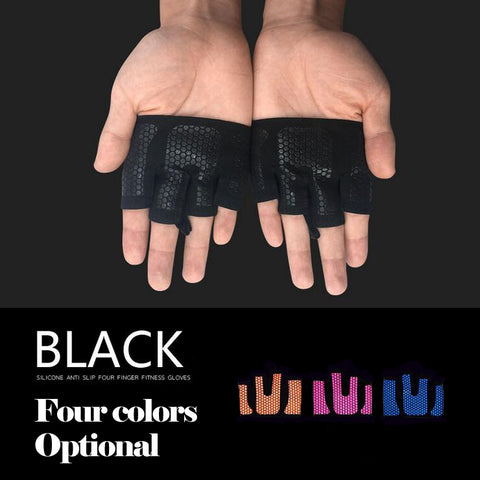 Four Finger Weightlifting Yoga Gloves